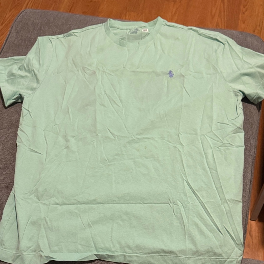 Polo by Ralph Lauren Men's Light Green Tee